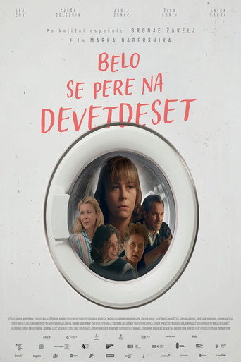 Belo se pere na devetdeset – plakat