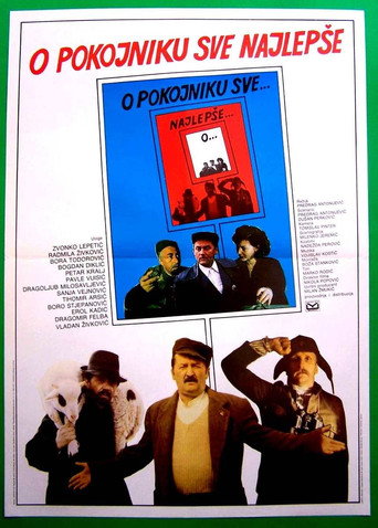 O pokojniku sve najlepše – plakat