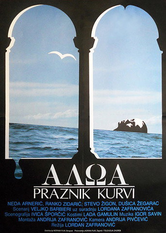 Haloa - praznik kurvi – plakat