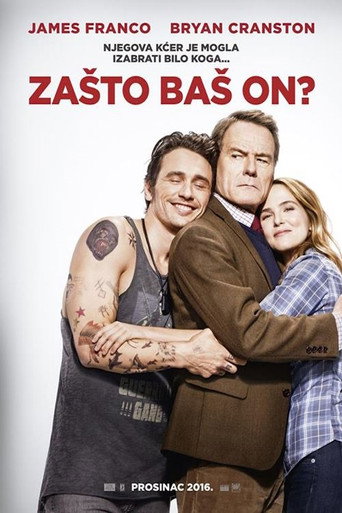 Zakaj ravno on? – plakat
