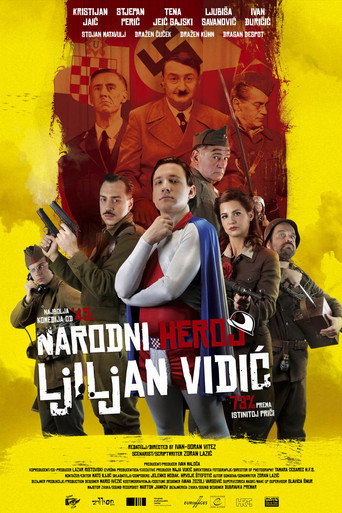 Narodni heroj Ljiljan Vidić – plakat