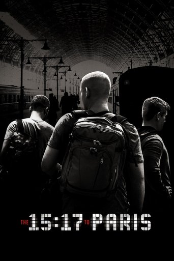 Vlak 15.17 v Pariz – plakat
