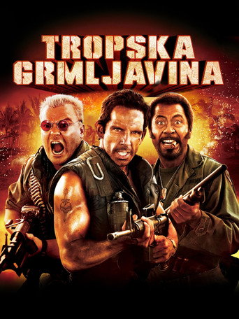 Tropska grmljavina – plakat