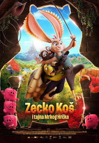 Zecko Koš i tajna mrkog hrčka – plakat